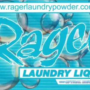 Rager Laundry Liquid dispenser sticker Large