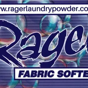 Rager Fabric Softener dispenser sticker Large